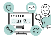 テスト中のイラスト